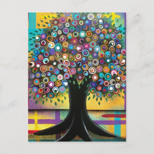 燃える民芸はロリ地方EVERETTの郵便はがきによって望みます ポストカード (正面)