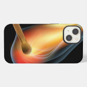 燃える炎のデザイン Case-Mate iPhoneケース iPhone 13ケース (裏面横)