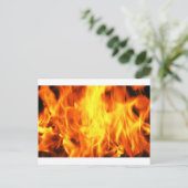燃える炎 ポストカード (スタンド正面)