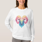 燃える牡羊座の精神 Tシャツ (正面)