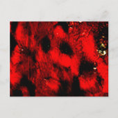 燃える男のはがき ポストカード (正面)