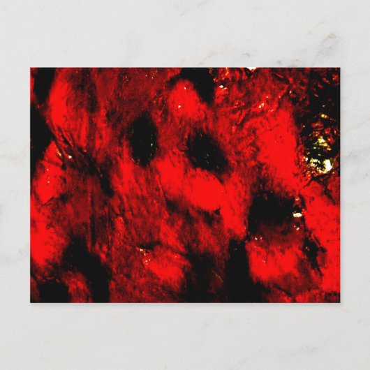 燃える男のはがき ポストカード (正面)