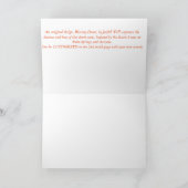 燃える砂漠 カード (内部)