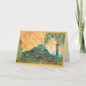 燃える砂漠 カード (正面)