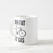 燃える脂肪Notガスコーヒーマグ コーヒーマグカップ (正面左)
