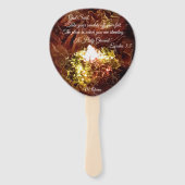 「燃える茂み」のハンドファン ハンドファン (裏面)