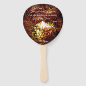 「燃える茂み」のハンドファン ハンドファン (正面)