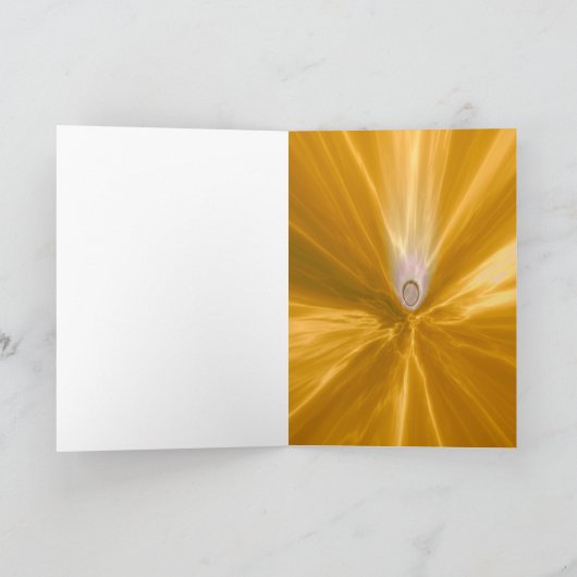 燃える茂み「YAHWEH」 カード (内部)