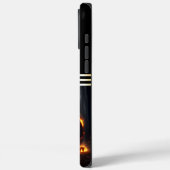 燃える虎が夜を徘徊する Case-Mate iPhoneケース (裏面 / 左)