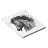 燃える野生の馬 ノートパッド (アングル)