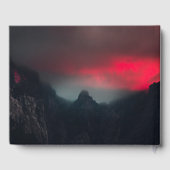 燃える雲、霧、山 ゲストブック (裏面)