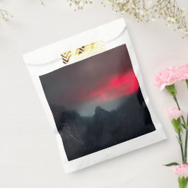 燃える雲、霧、山 フェイバーバッグ