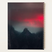 燃える雲、霧、山 プランナー手帳 (裏面)