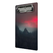 燃える雲、霧、山 ミニクリップボード (アングル2)