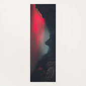 燃える雲、霧、山 ヨガマット (裏面)