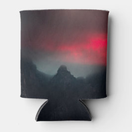 燃える雲、霧、山 缶クーラー