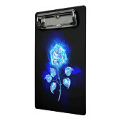 燃える青い薔薇 ミニクリップボード (アングル2)