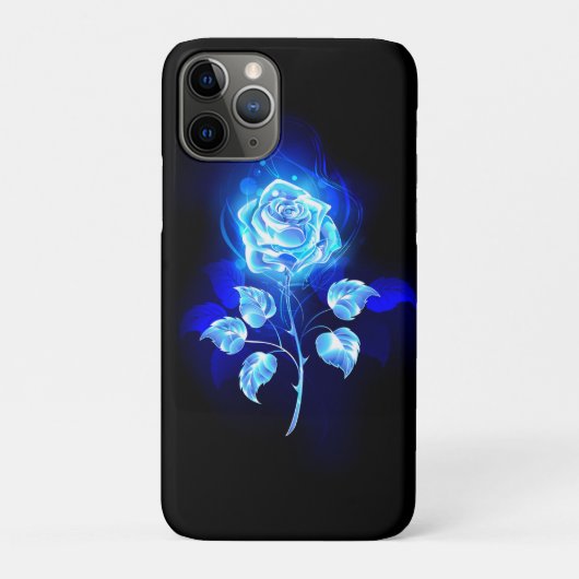 燃える青い薔薇 Case-Mate iPhoneケース (裏)