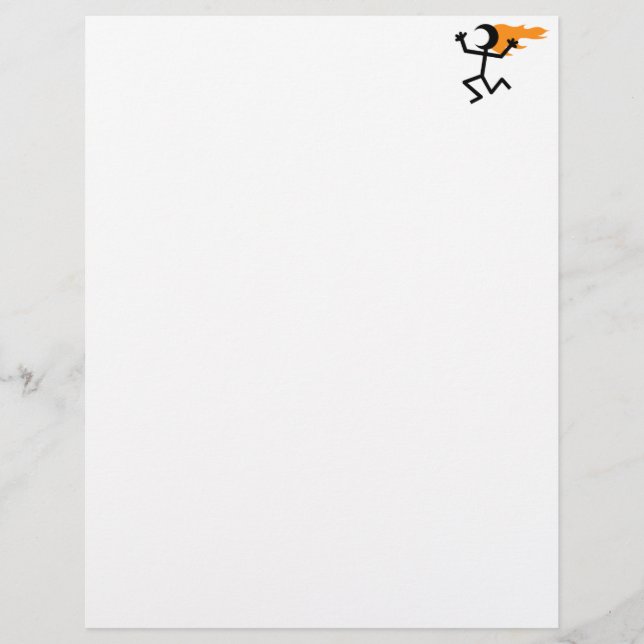 燃える頭 (正面)