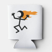 燃える頭 缶クーラー (裏面)