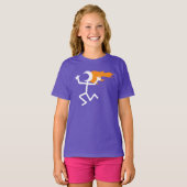 燃える頭 Tシャツ (正面フル)