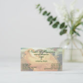 燃える6月の主フレデリック・レイトン 名刺 (スタンド正面)