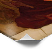 燃える6月フレデリックレイフトンツヤ ポスター (コーナー)