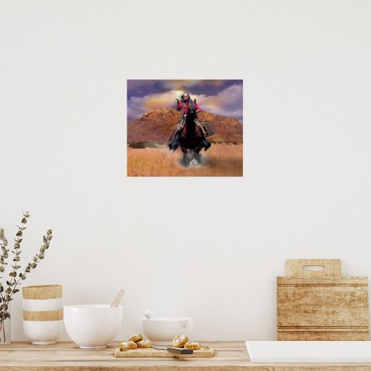 燃える ポスター (キッチン)