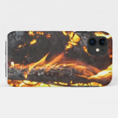 燃えるiPhoneケース Case-Mate iPhoneケース (裏面(横))