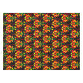 燃えカボチャのヘッドボックス連動パターン テーブルクロス (正面(横))