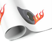 燃えタイヤ ラッピングペーパー (ロールコーナー)