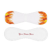 燃えパーソナライズされたる野球 野球ボール (パネル)