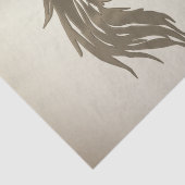 燃え上がった白金馬頭 薄葉紙 (詳細)