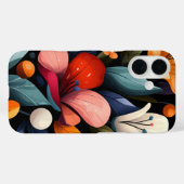 燃え上がった花びらの嵐 Case-Mate iPhoneケース (裏面 (横))