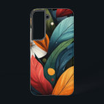 燃え上がった花びらの嵐 SAMSUNG GALAXY S22ケース<br><div class="desc">深いの赤やオレンジが、劇的な炎の中で黒の上を渦巻く。</div>