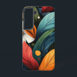 燃え上がった花びらの嵐 SAMSUNG GALAXY S22ケース<br><div class="desc">深いの赤やオレンジが、劇的な炎の中で黒の上を渦巻く。</div>