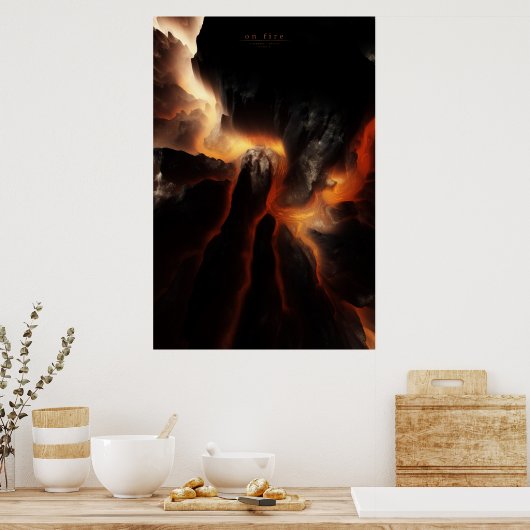 燃え上がって ポスター (キッチン)