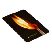 燃え上がる炎の一つ マグネット (右側)