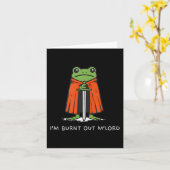 燃え尽きた伯爵様 面白い騎士 フロッグミーム少年 M カード (黄色い花)