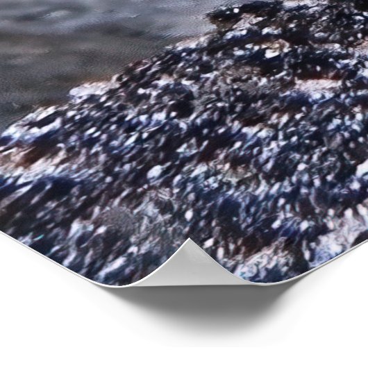 燃え尽きた ポスター (角)