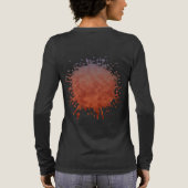 燃え尽きの中の慰め トライブレンドＴシャツ (背面)