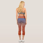 燃え尽きの安慰 カプリレギンス (裏面)