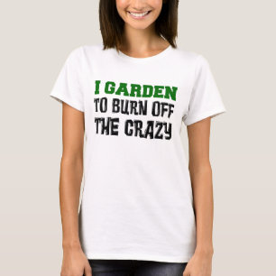燃え尽きる庭熱狂する Tシャツ