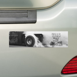 燃え尽きる！キスマイスモーク バンパーステッカー