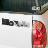 燃え尽きる!キスマイスモーク バンパーステッカー (トラック上)