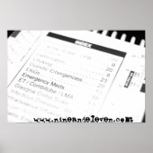 燃え尽きる。 ポスター (正面)