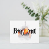 燃え尽きる ポストカード (スタンド正面)