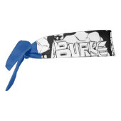 燃え尽くすネクタイのヘッドバンド タイヘッドバンド (回転270)