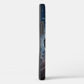 燃え盛りサッカー/サッカーボール装飾用クッション Case-Mate iPhoneケース (裏面 / 右)