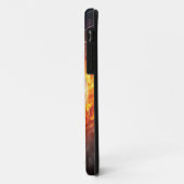 燃え盛りサッカー/サッカーボール装飾用クッション Case-Mate iPhoneケース (裏面/左)